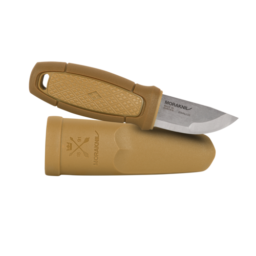 Morakniv Eldris (S), halsmesser, gelb