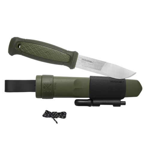 Morakniv Kansbol outdoor-messer mit überlebenskit, grün