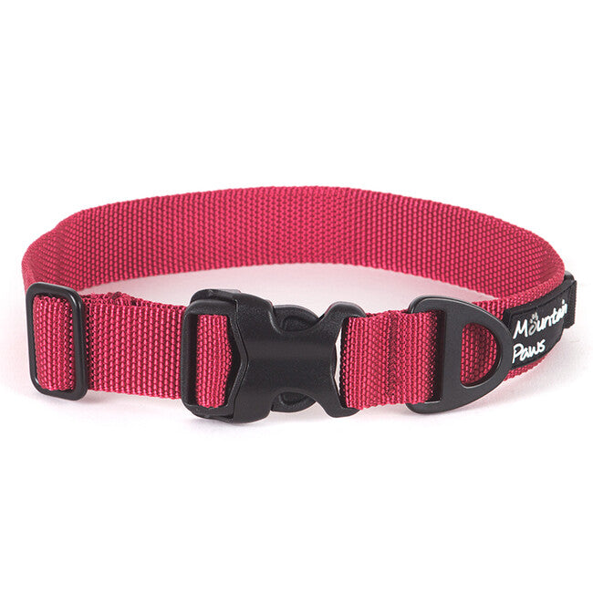 Mountain Paws extra groß hundehalsband rot