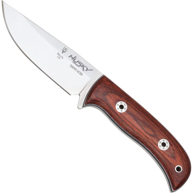Muela Messer mit fester Klinge Husky, Holzgriff