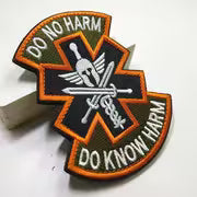 WARAGOD Gesticktes Patch Do No Harm The Vintage Totem Legion Symbol 02