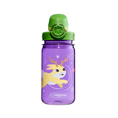 Nalgene Grip-n-Gulp Sustain Kinder-Trinkflasche 0,35 L, purple jackalope