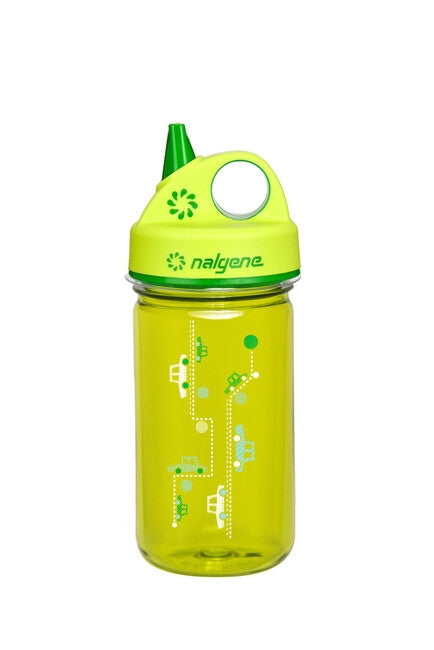 Nalgene Grip-n-Gulp kinderflasche 0,35 l grün Auto