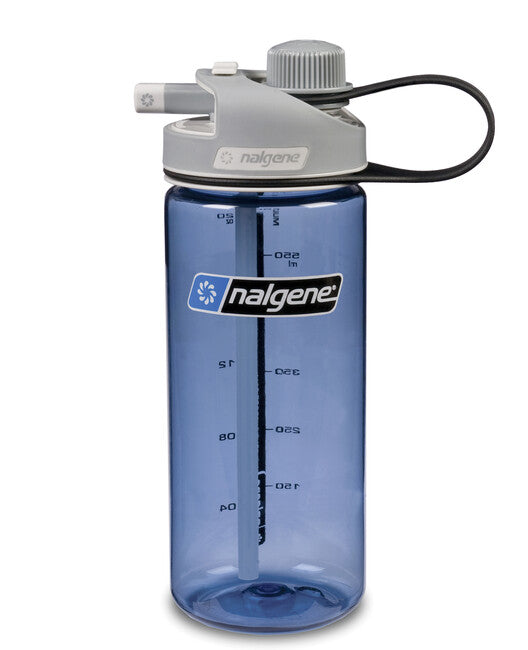 Nalgene Multi Drink Sustain Trinkflasche 0,6 l blau