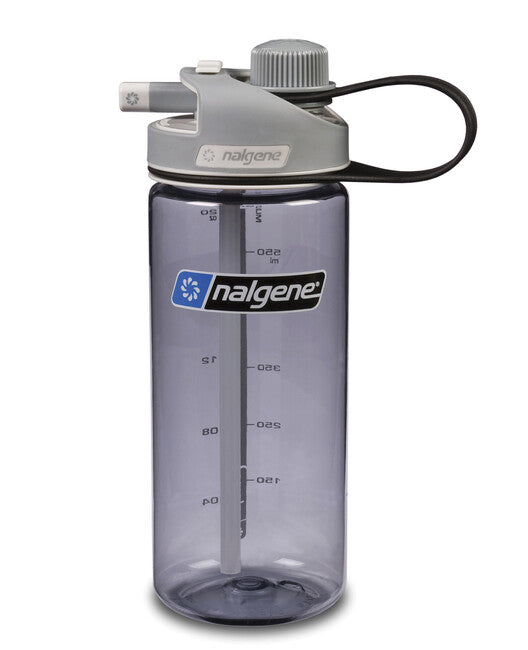 Nalgene Multi Drink Sustain Trinkflasche 0,6 l grau
