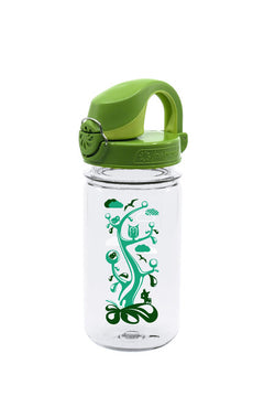 Nalgene OTF Kids Sustain Kinder-Flasche, transparent Wald, 0,35 l