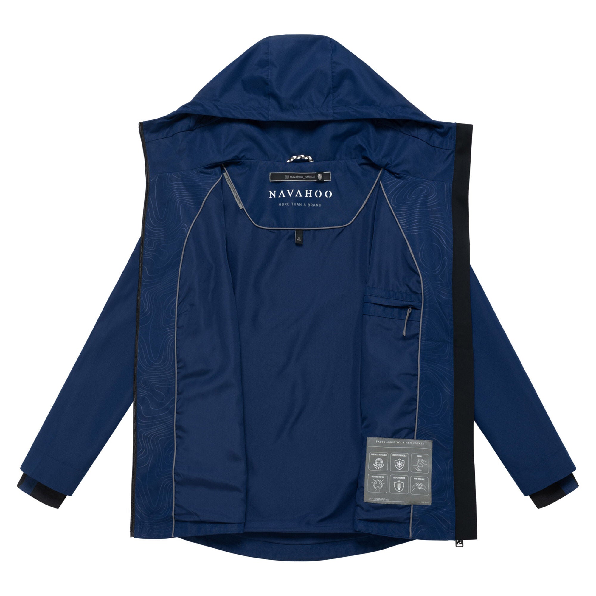 Navahoo Blumentanz 14 dámska outdoorová bunda, navy
