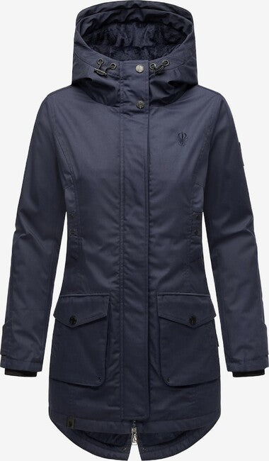 Navahoo BRINJAA damen-Softshell-Übergangsjacke, navy blau