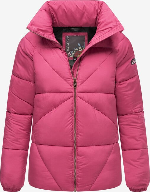 Navahoo Schokolinaa damen kurze Winterjacke, sweet berry