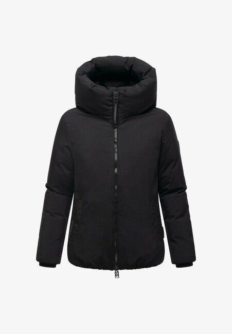 Navahoo Blutenlicht 14 damen Winterjacke, schwarz