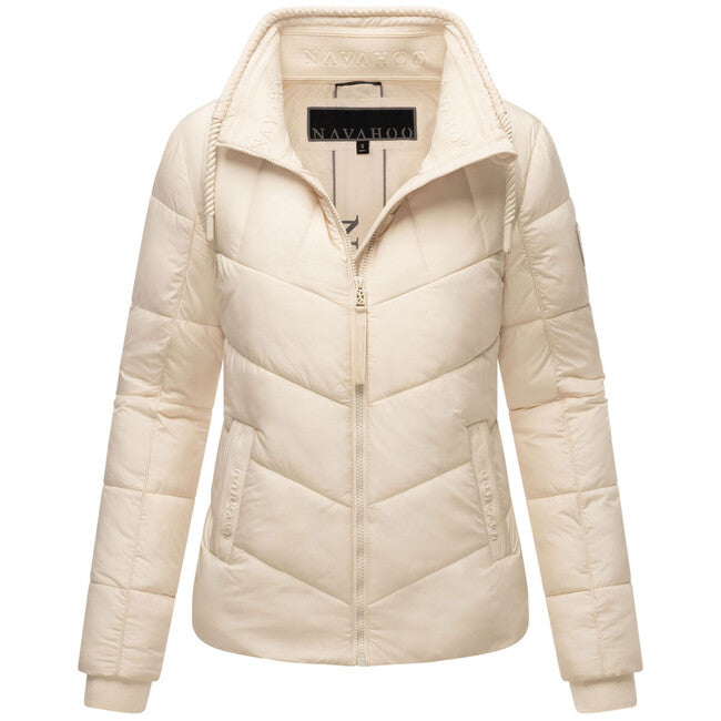 Navahoo Liebesfee damen Winterjacke, cream