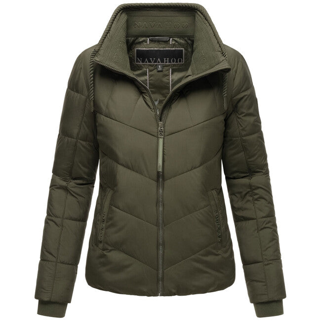 Navahoo Liebesfee damen Winterjacke, dunkeloliv