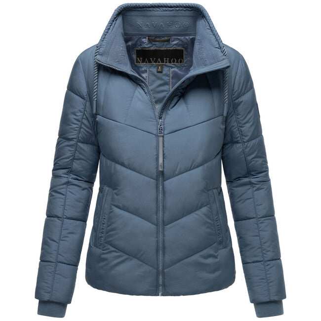 Navahoo Liebesfee damen Winterjacke, dusty blue