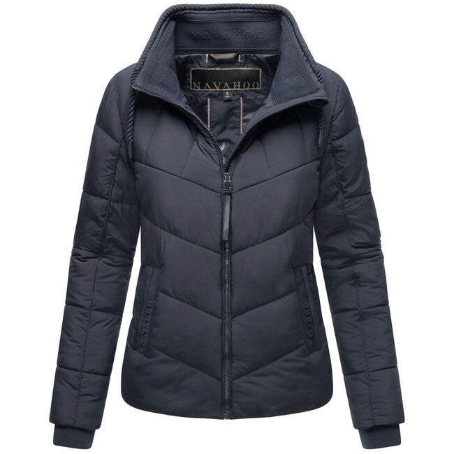 Navahoo Liebesfee damen Winterjacke, marineblau