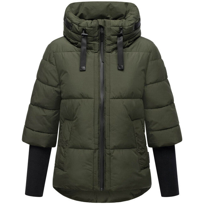 Navahoo LOTUSHERZ XIV damen Winterjacke dunkeloliv