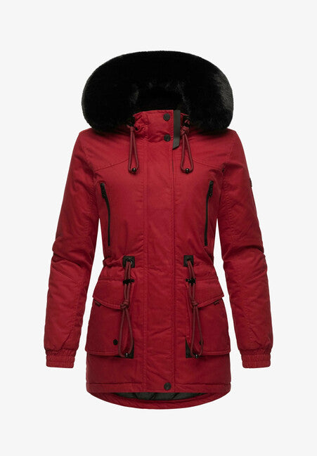 Navahoo Olessa damen Winterjacke, blood red