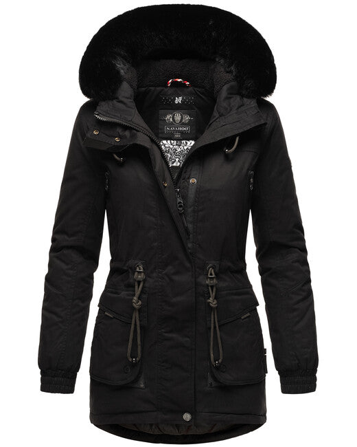 Navahoo Olessa damen Winterjacke, schwarz
