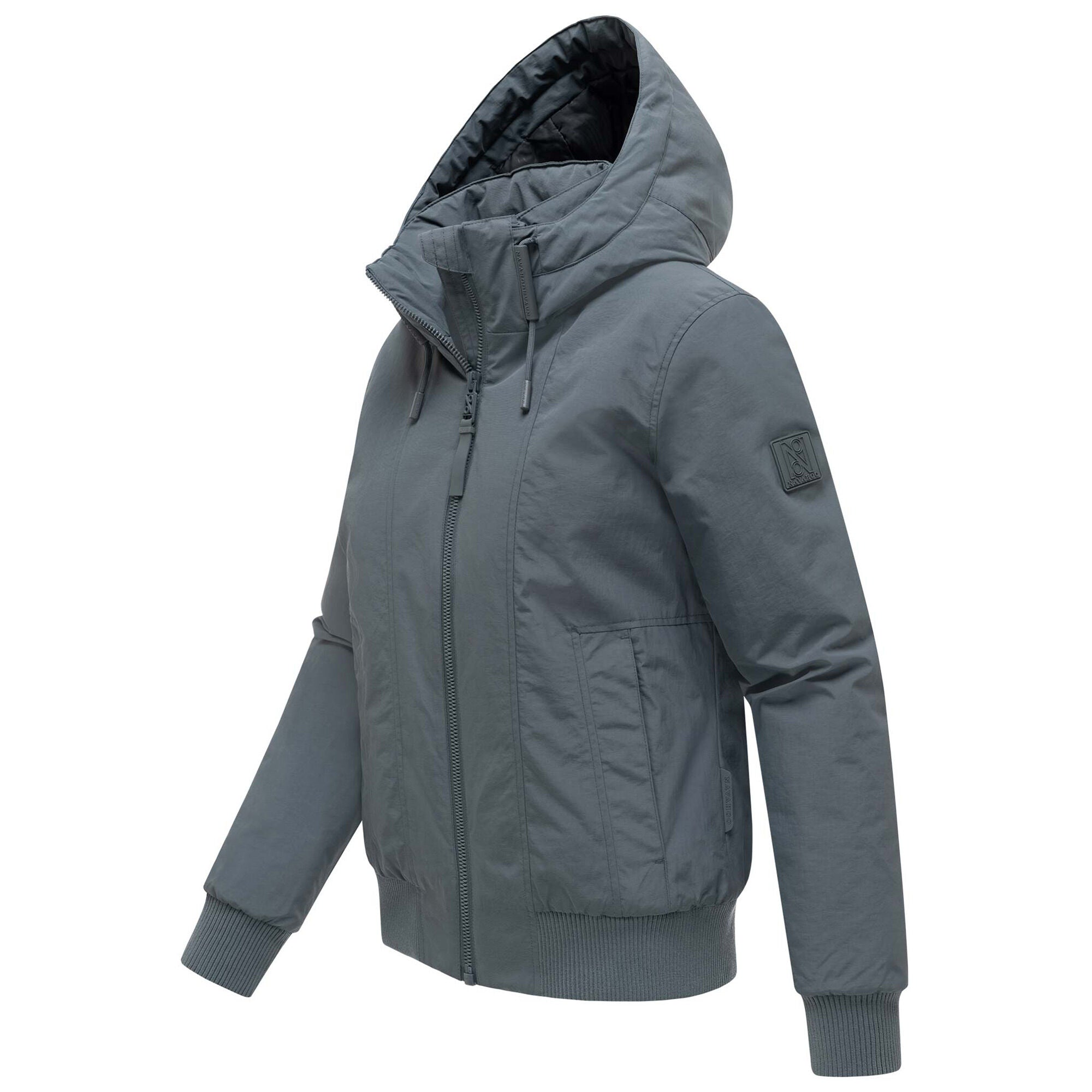 Navahoo Kichermaus 14 dámska prešívaná bunda, blue grey