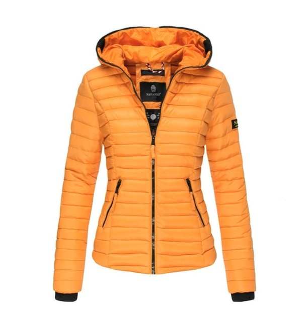 Navahoo Kimuk damen Übergangsjacke mit Kapuze, gelb