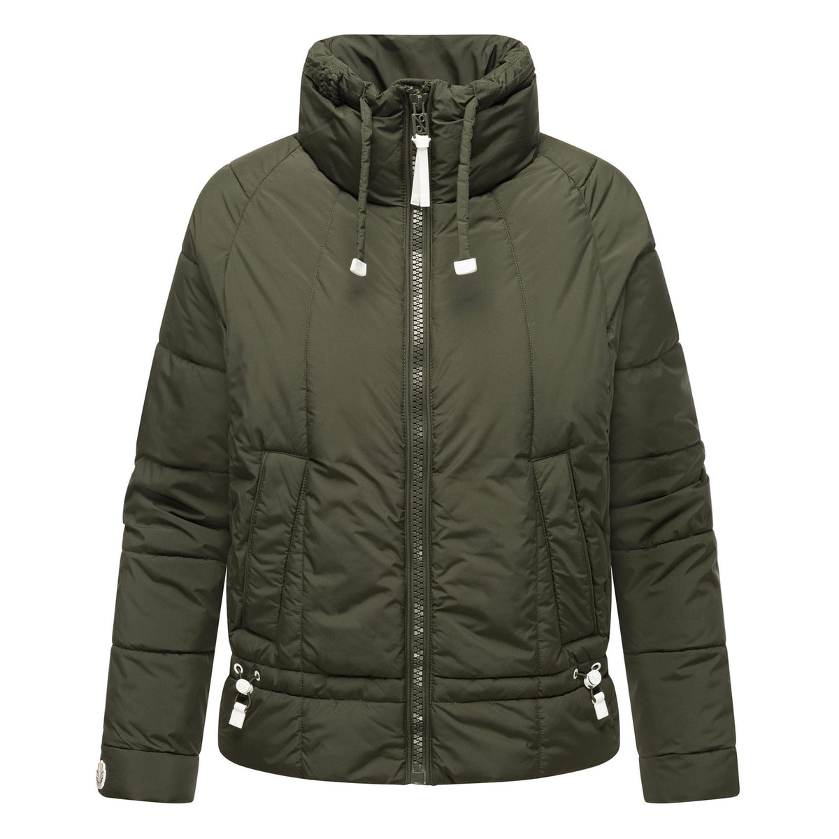 Navahoo Luftzauber 14 dámska prešívaná bunda, dark olive