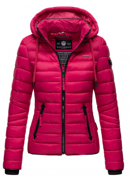 Navahoo Lulana damen Übergangsjacke mit Kapuze, Fuchsia