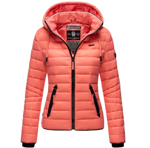 Navahoo Lulana damen Übergangsjacke mit Kapuze, rose coral