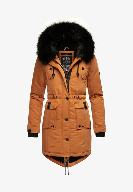 Navahoo LULUNA PRINCESS damen Winterjacke mit Kapuze, rusty cinnamon