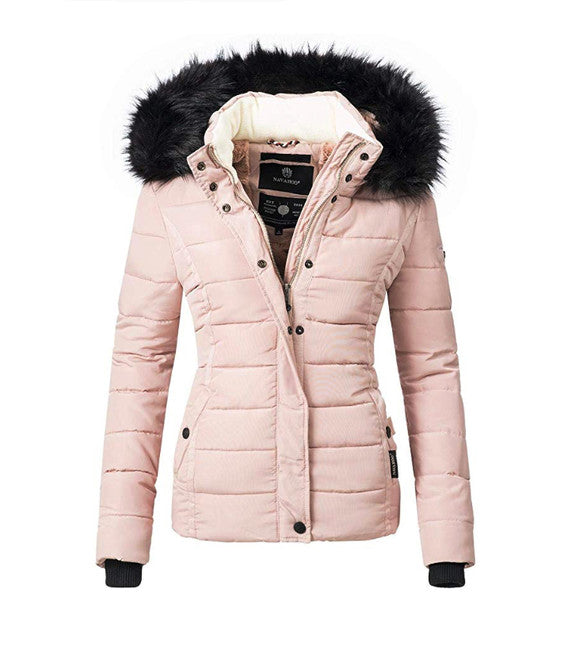 Navahoo Miamor damen Winterjacke mit Kapuze, rosa