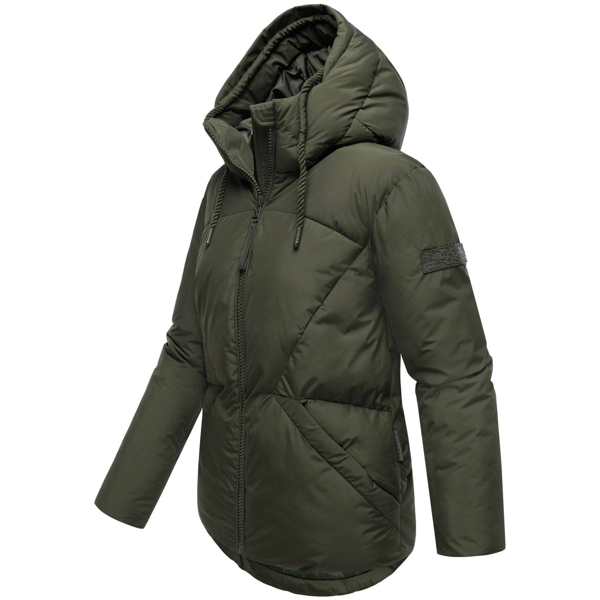 Navahoo Pastellzauber 14 dámska prešívaná bunda, dark olive
