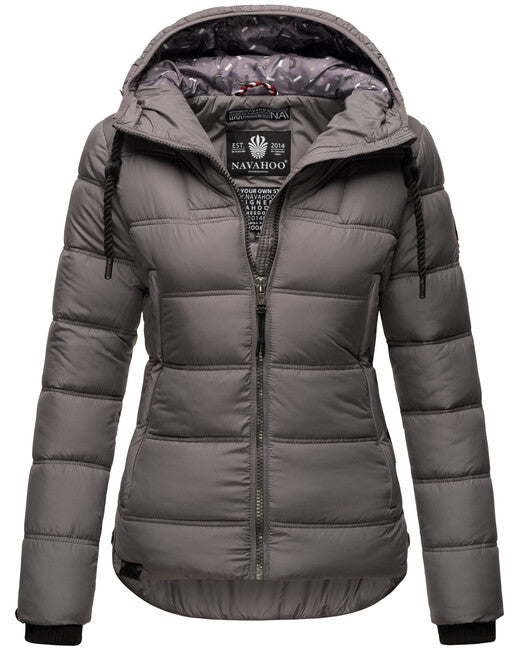 Navahoo Renesmee damen Übergangsjacke, dunkelgrau