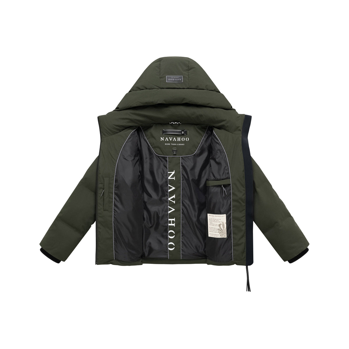Navahoo Wolkentanz XIV dámska outdoorová bunda, dark olive