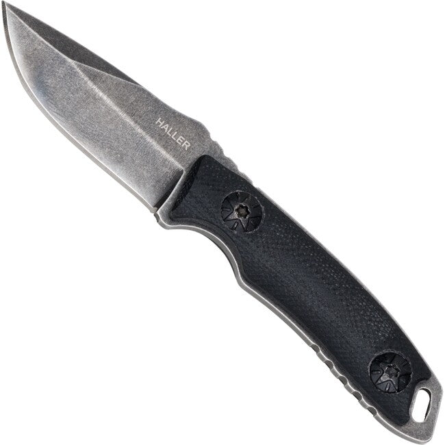 Haller Neck Knife Feststehende Klinge G10 stonewashed