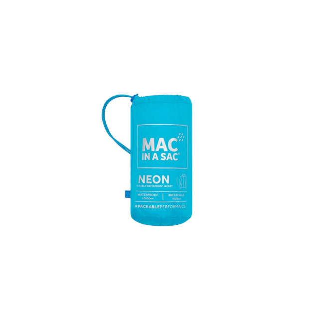 Mac in a Sac Mias Origin 2 nepremokavá bunda, neónová modrá
