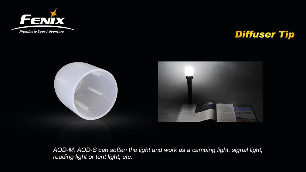 Fenix AOD-M Diffuser, Milk White