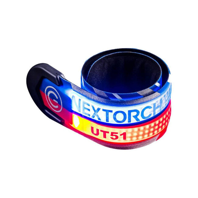 NexTorch® UT51 blinkendes sicherheitsband rot-blau