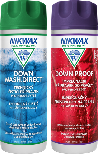Nikwax Twin Down Wash.Direct / Down Proof 300ml