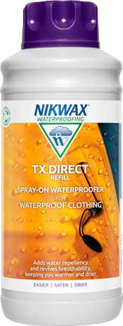 Imprägnierung für wasserdichte Kleidung