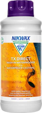 Nikwax TX.Direct Wash-In 1l wasserfestes wäschewaschmittel