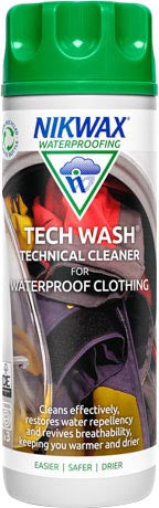 Nikwax Tech Wash waschmittel für outdoorbekleidung und synthetische schlafsäcke 300ml