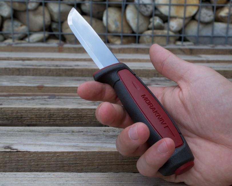 Mora of Sweden Pro C Μαχαίρι Carbon, Κόκκινο