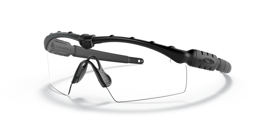 Oakley M Frame 2.0 Ballistische Brille mit klarer Linse, matt schwarz
