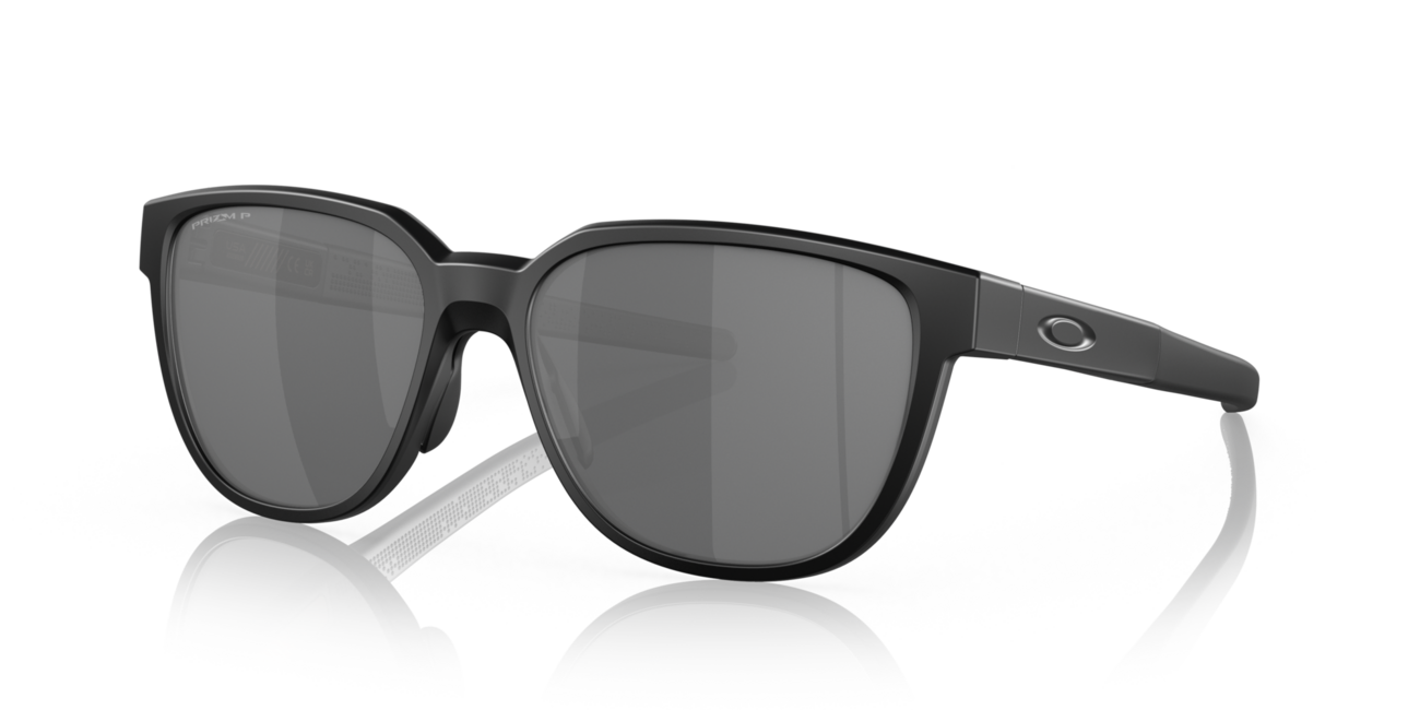 Oakley Actuator mit Rahmen Matte Black und mit Dias Prizm Black Polar 57