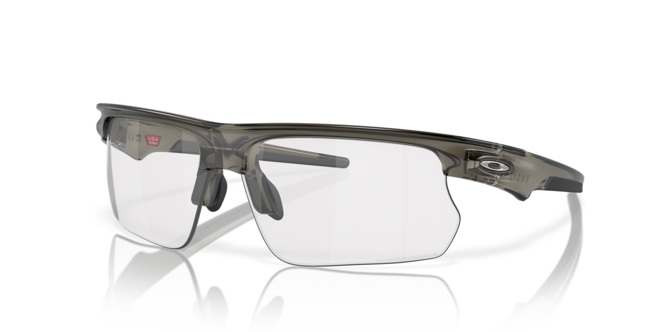 Oakley BISPHAERA Fotochrome Brille mit Rahmen Grey Smoke und mit Dias Photochromic 68