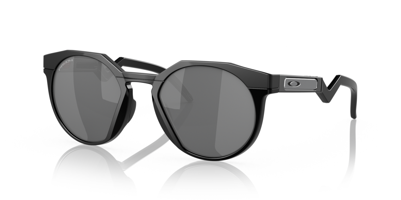 Oakley HSTN Sonnenbrille mit Rahmen Matte Black und mit Dias Prizm Black 52