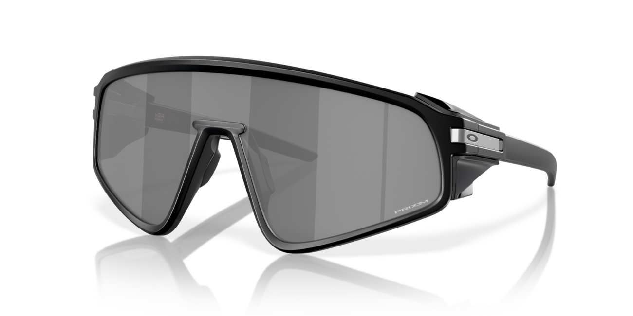 Oakley LATCH PANEL sonnenbrille mit rahmen matte black und mit dias prizm black 35