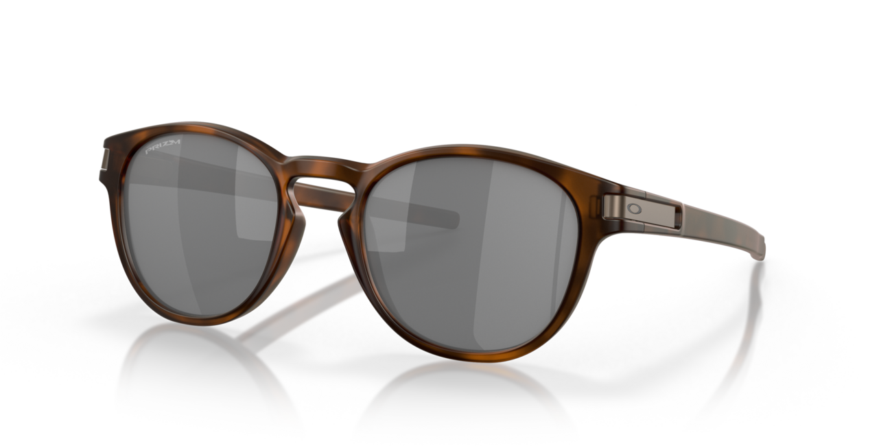 Oakley LATCH Sonnenbrille mit Rahmen Matte Brown Tortoise und mit Dias Prizm Black 53