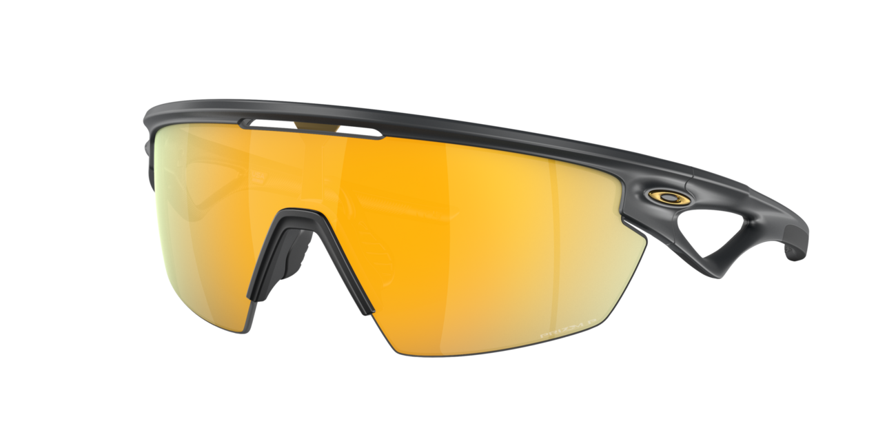 Oakley SPHAERA Sonnenbrille mit Rahmen Matte Carbon und mit Dias Prizm 24K Polarized 36