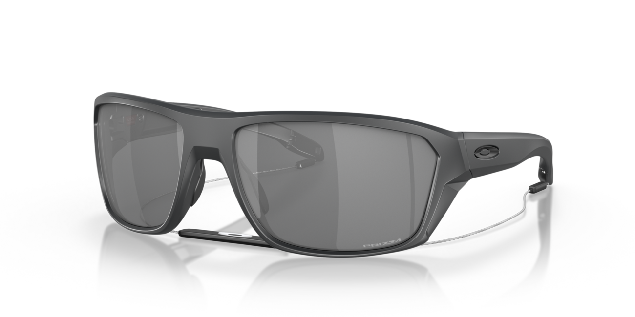Oakley SPLIT SHOT mit Rahmen Mate Carbon und mit Dias Prizm Black 64