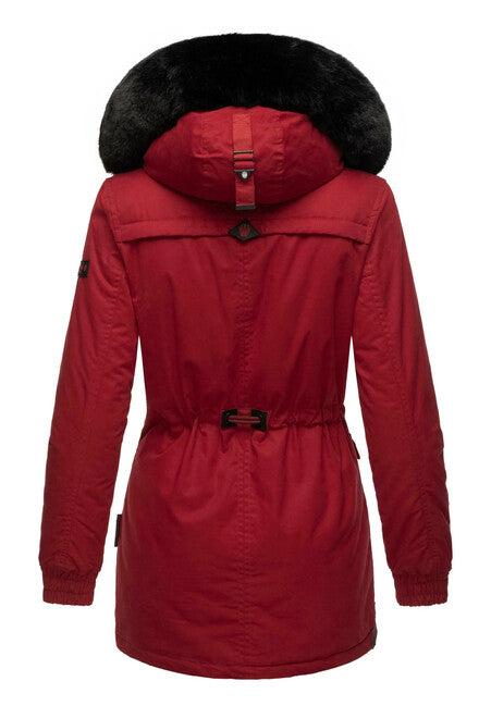 Navahoo Olessa damen Winterjacke, blood red