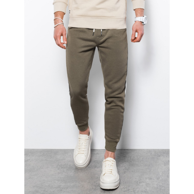 Ombre Herren- teplaky P865 - oliv